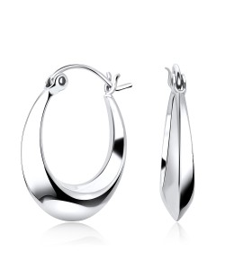 Fashion Silver Hoop Earring HO-1736